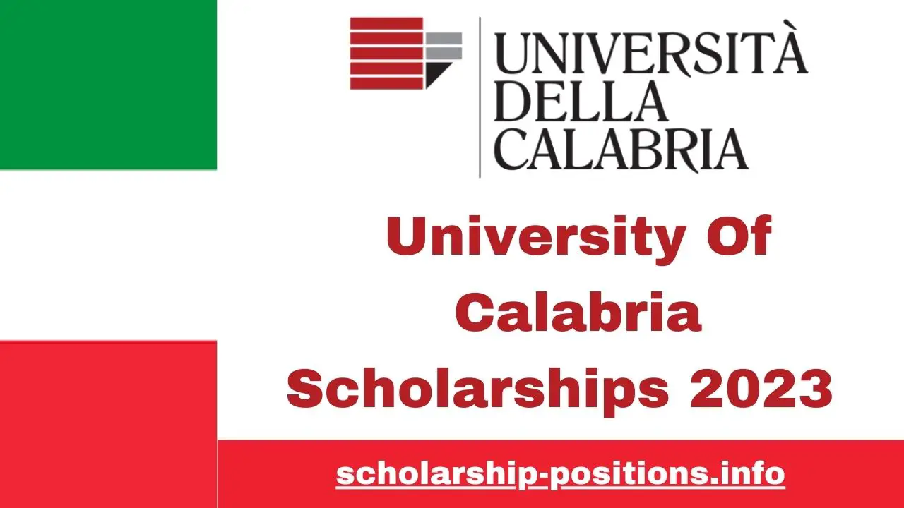 University Of Calabria Scholarships 2024