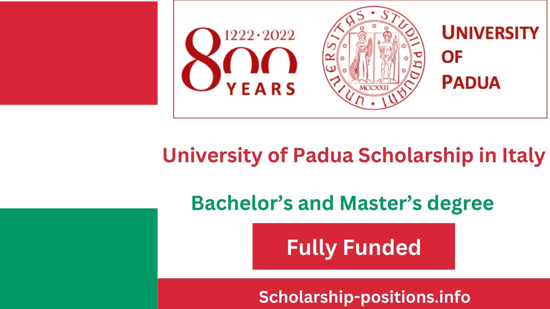 University of Padua Scholarship in Italy 2024-25 | Fully Funded